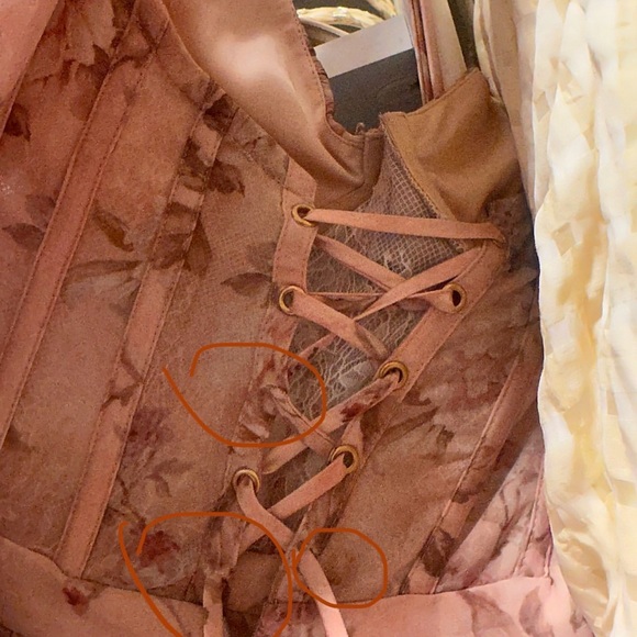 V. Chapman Pink Floral Maxi Dress - Picture 2 of 2